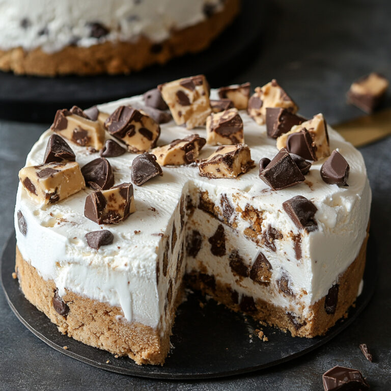 Cheesecake Cookie Dough Pull-Apart Cake