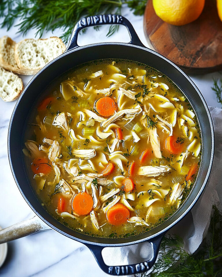 Homestyle Chicken Noodle Soup