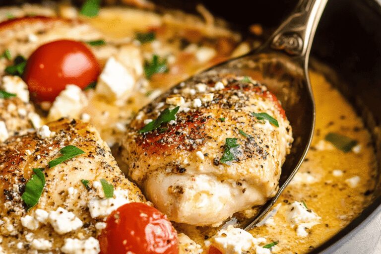 Baked Feta Chicken