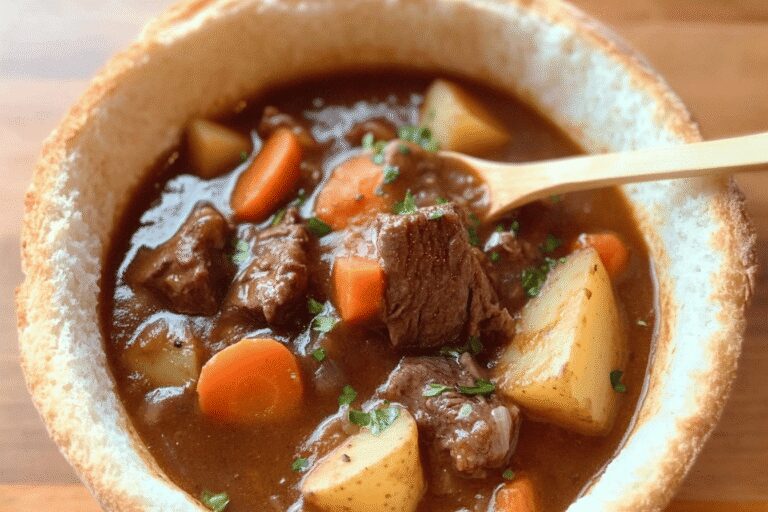 Beef Stew with Carrots and Potatoes