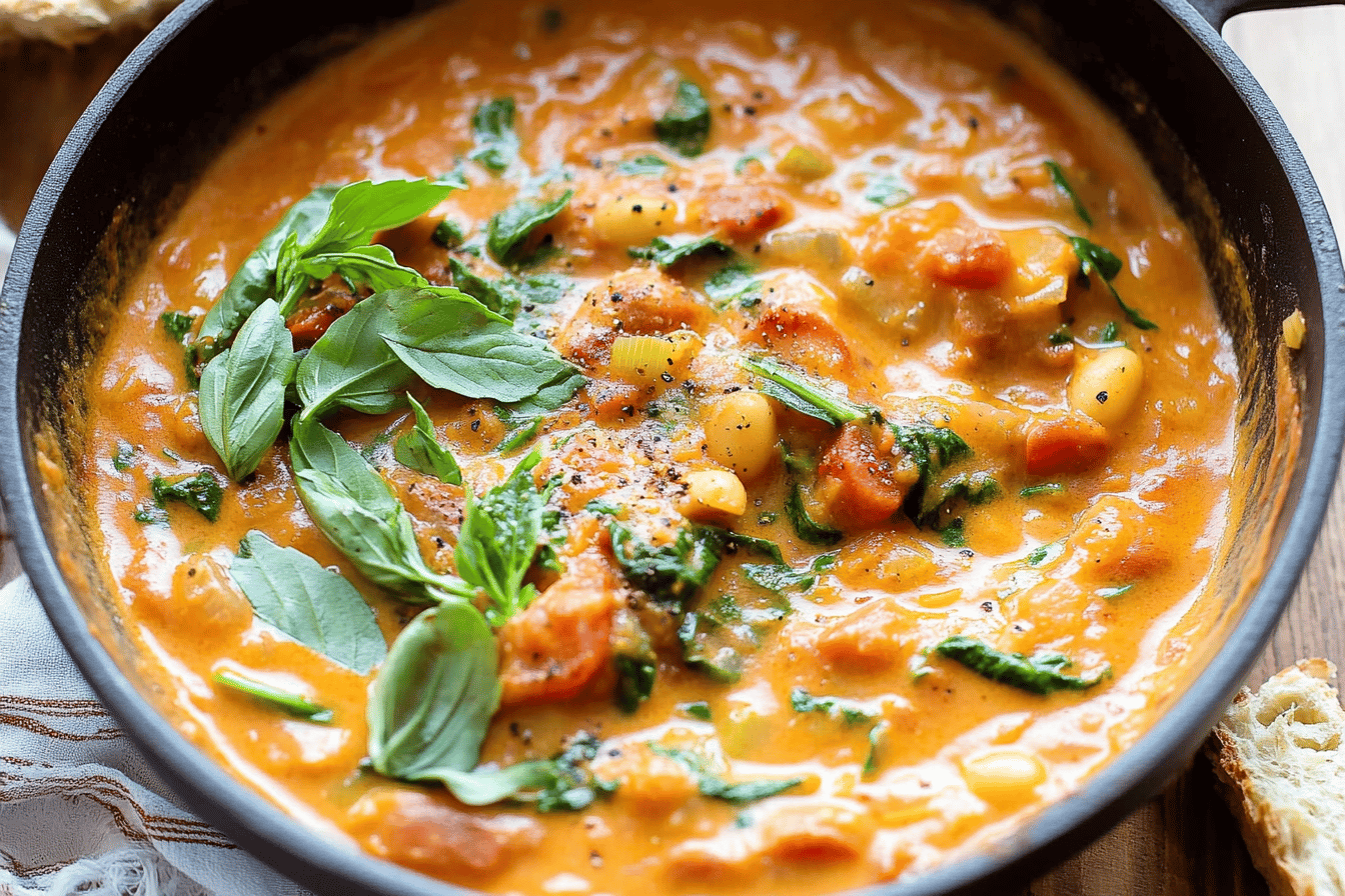 Creamy Vegan Tomato Stew
