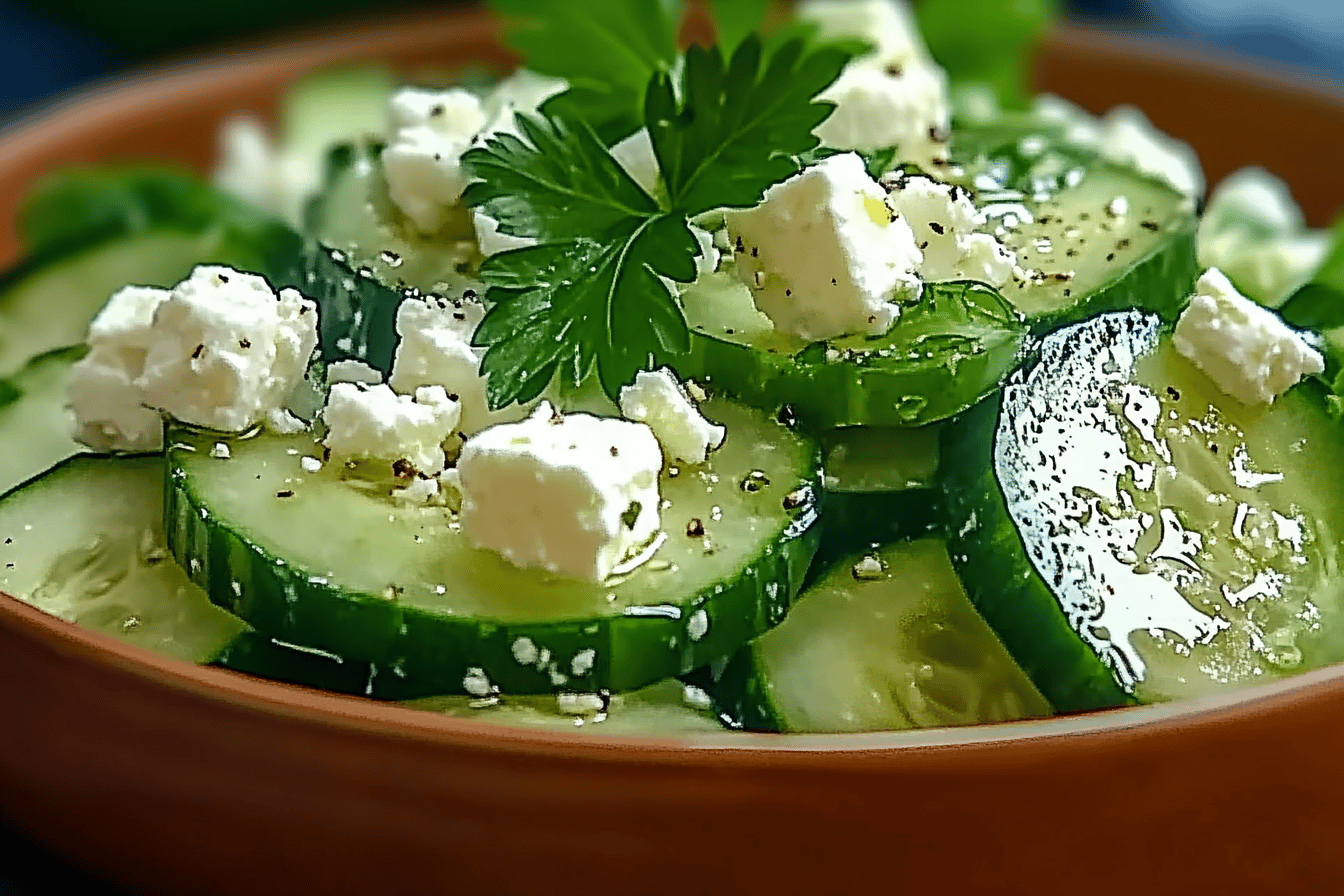 Cucumber Feta Salad