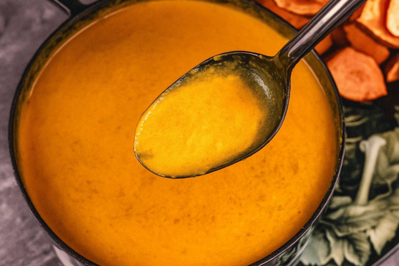 Roasted Sweet Potato Soup