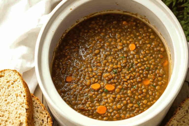 Slow Cooker Lentil Soup