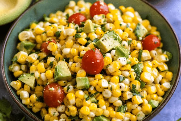 Summer Corn Salad with Avocado