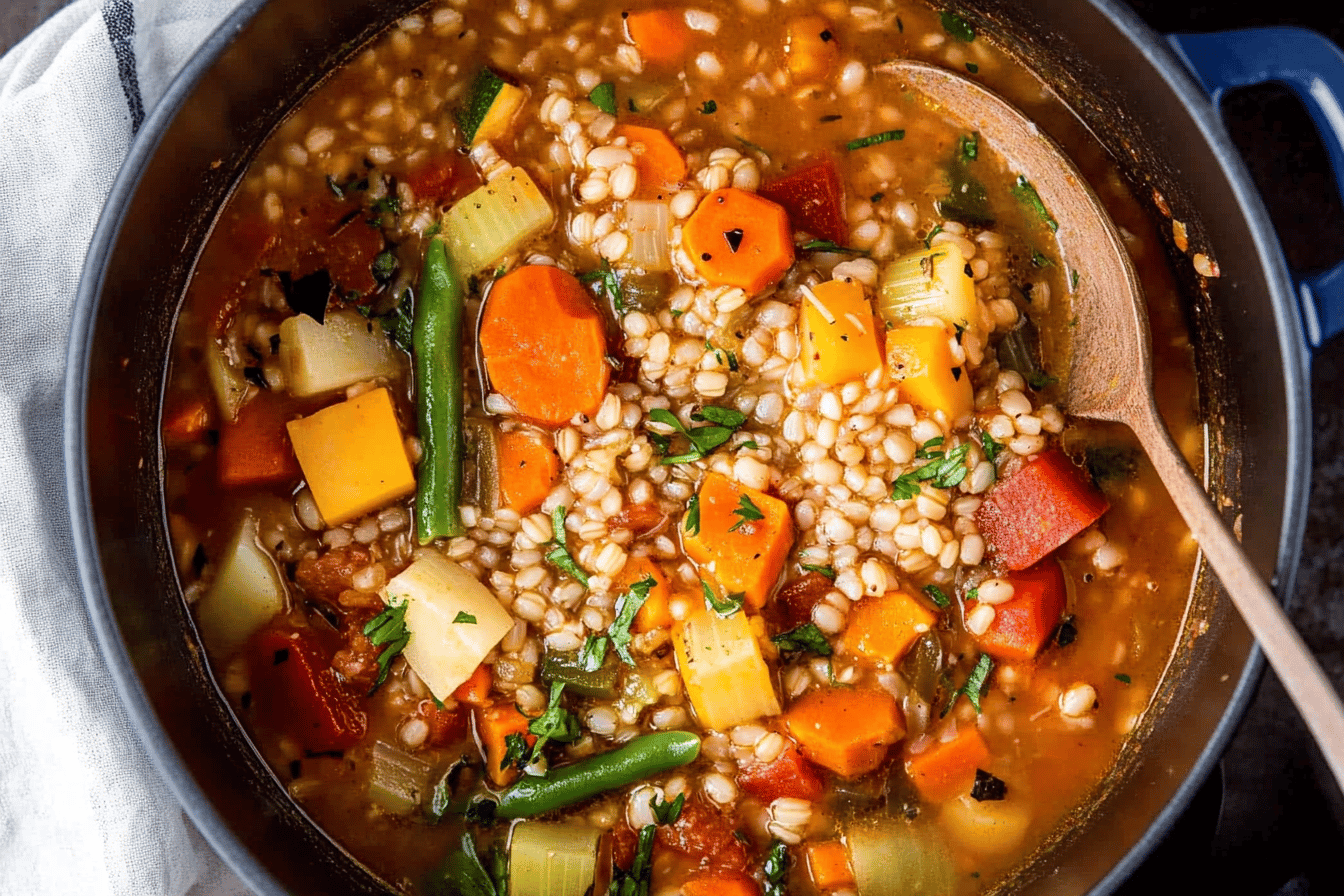 Vegetable Barley Soup