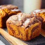 Cinnamon Swirl Pumpkin Bread Mini Loaves