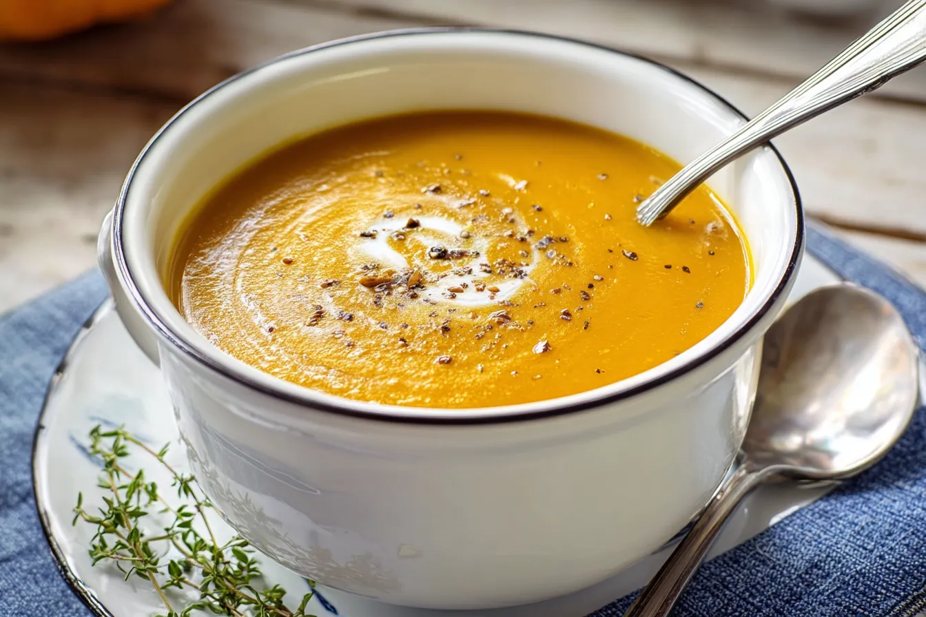 Crock-pot Butternut Squash Soup