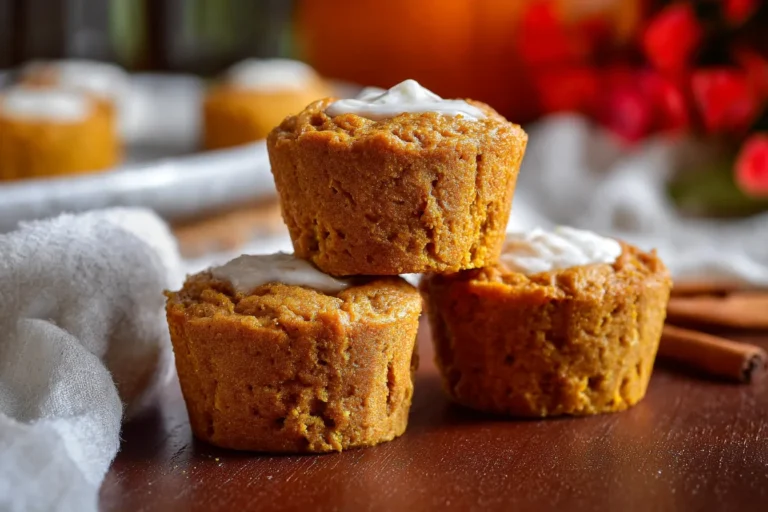 Easy Healthy Breakfast Flourless Pumpkin Muffin Recipe