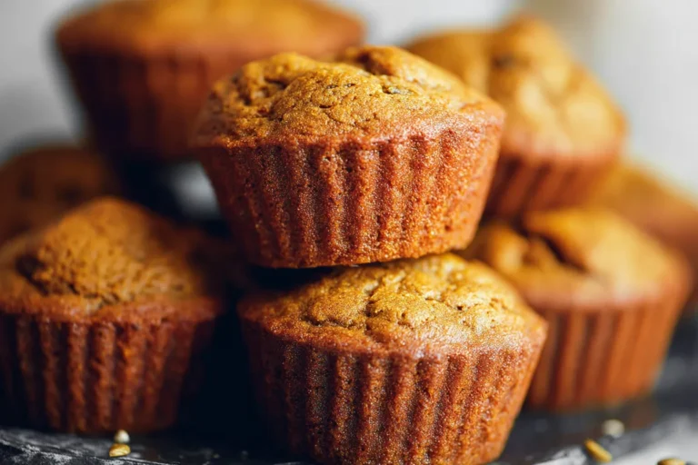 Gluten Free Paleo Pumpkin Protein Muffins