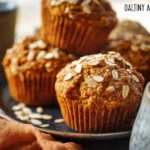 Healthy Pumpkin Oat Muffins