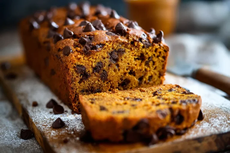 Pumpkin Chocolate Chip Bread