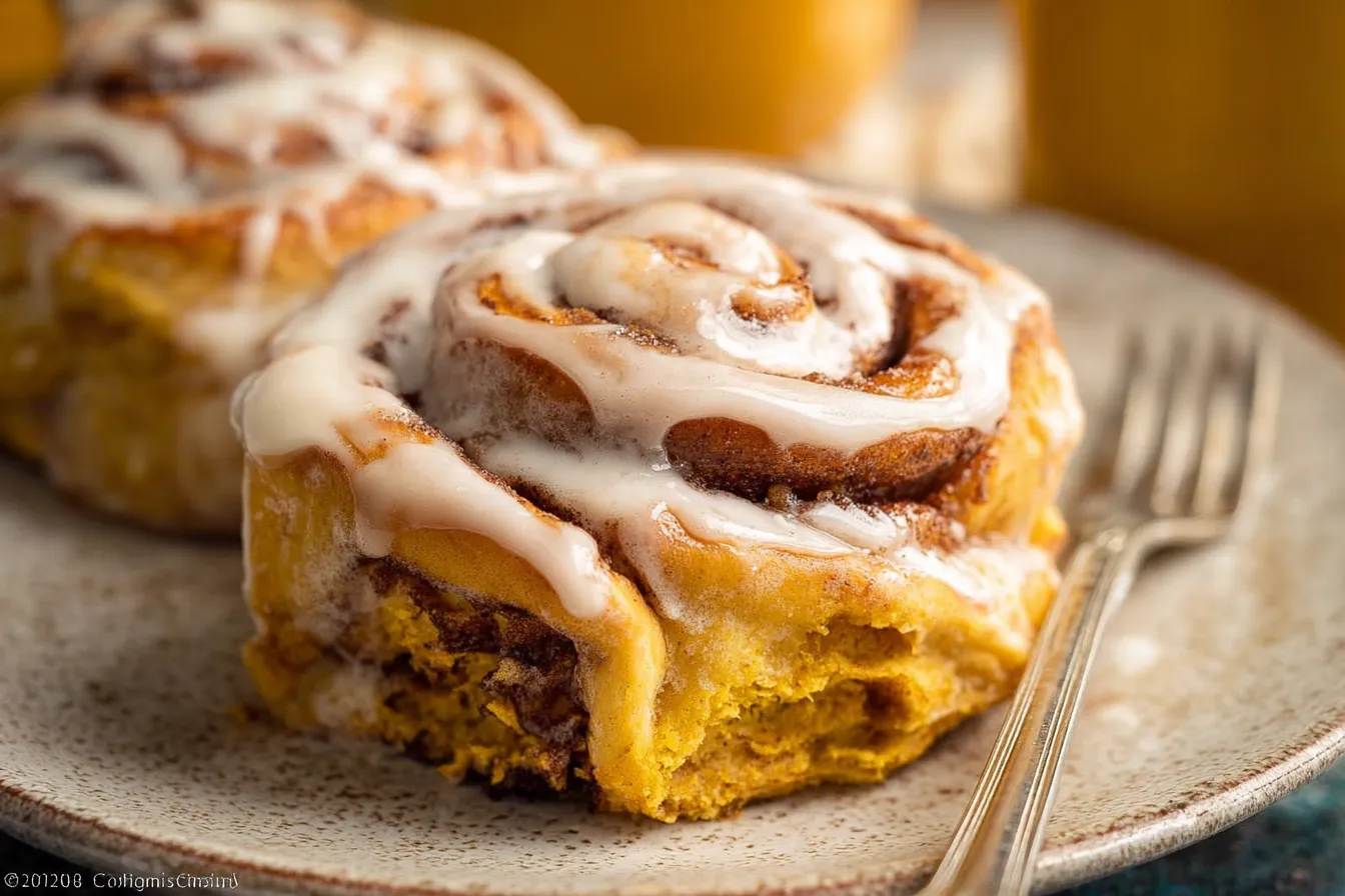 Pumpkin Cinnamon Rolls