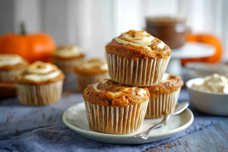 Pumpkin Cream Cheese Muffins