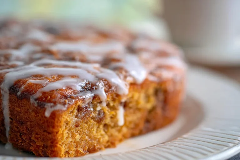 Pumpkin Honey Bun Cake