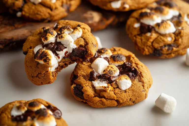 Pumpkin S’mores Cookies