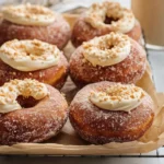 Pumpkin Spice Cheesecake Doughnuts