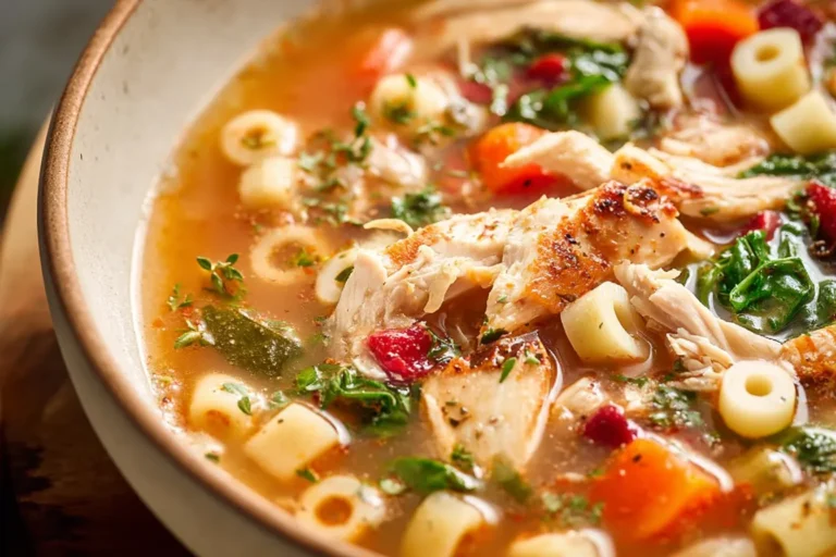 Sicilian Chicken Soup