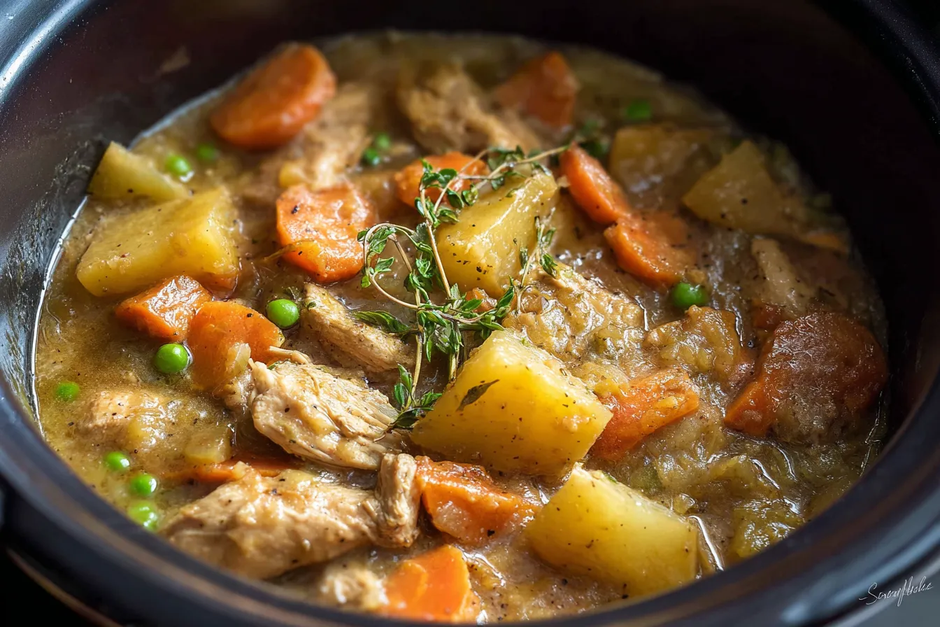 Slow Cooker Chicken Stew