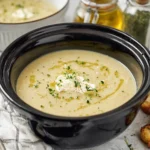 Slow Cooker Potato Leek Soup