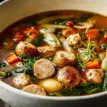 Chicken Sausage Soup