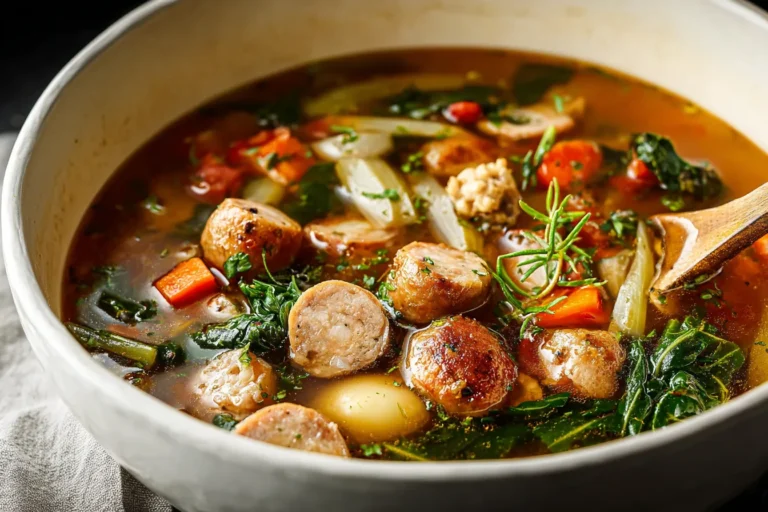 Chicken Sausage Soup