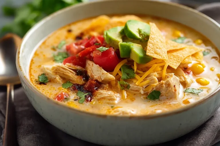 Creamy Chicken Tortilla Soup