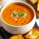 Creamy Roasted Tomato Basil Soup