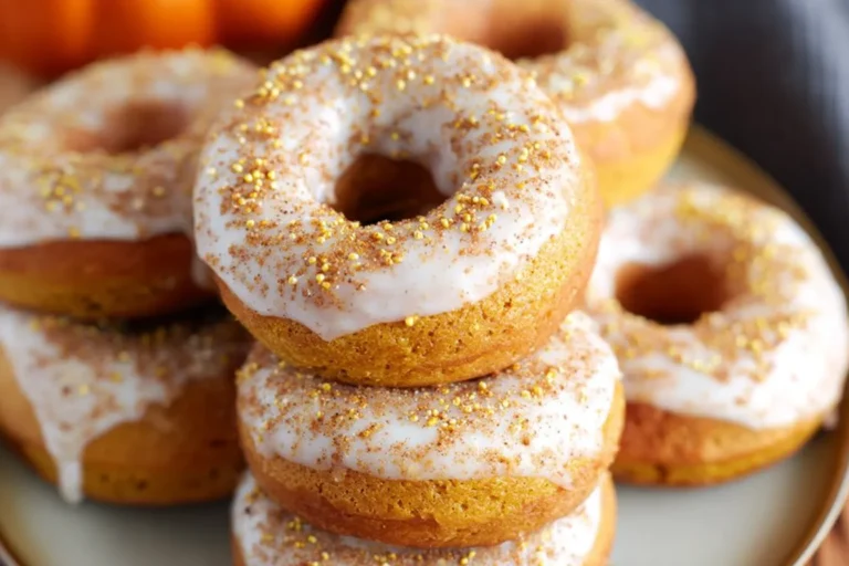 Easy Baked Pumpkin Spice Donuts