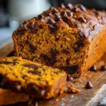 Easy One-Bowl Pumpkin Bread Loaded with Chocolate Chips