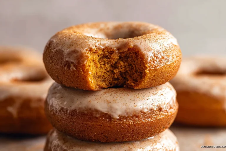 Fluffy Pumpkin Spice Donuts