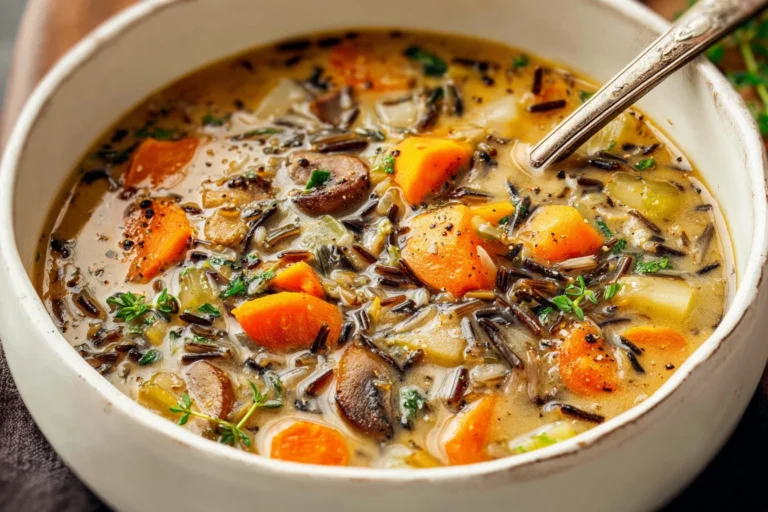 Hearty Wild Rice Soup