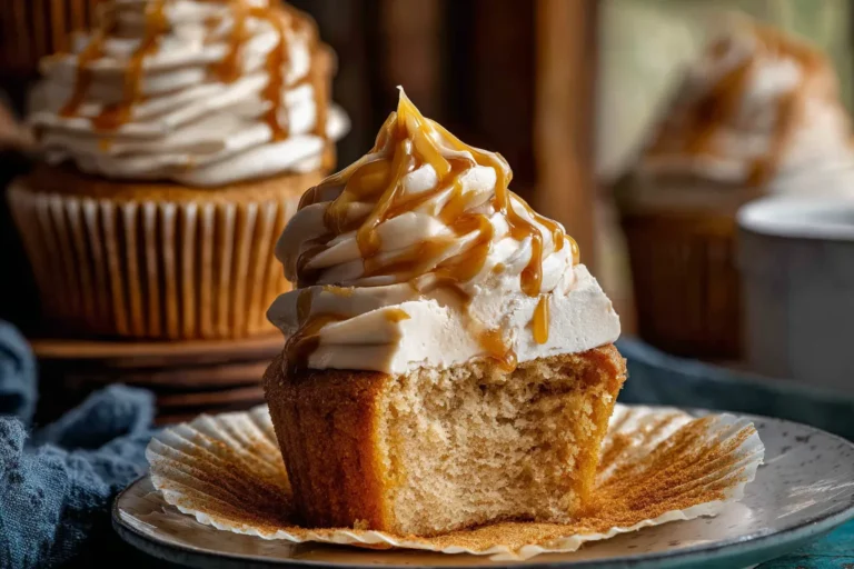 Magical Butterbeer Cupcakes