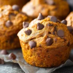 Pumpkin Chocolate Chip Muffins