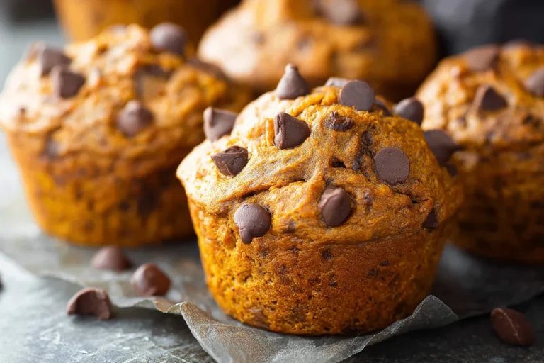Pumpkin Chocolate Chip Muffins