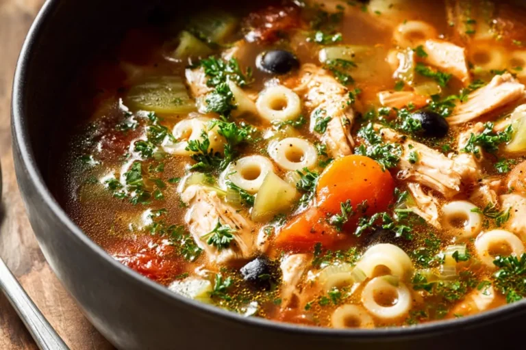 Sicilian Chicken Soup