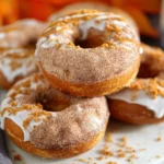 Soft Baked Pumpkin Spice Donuts