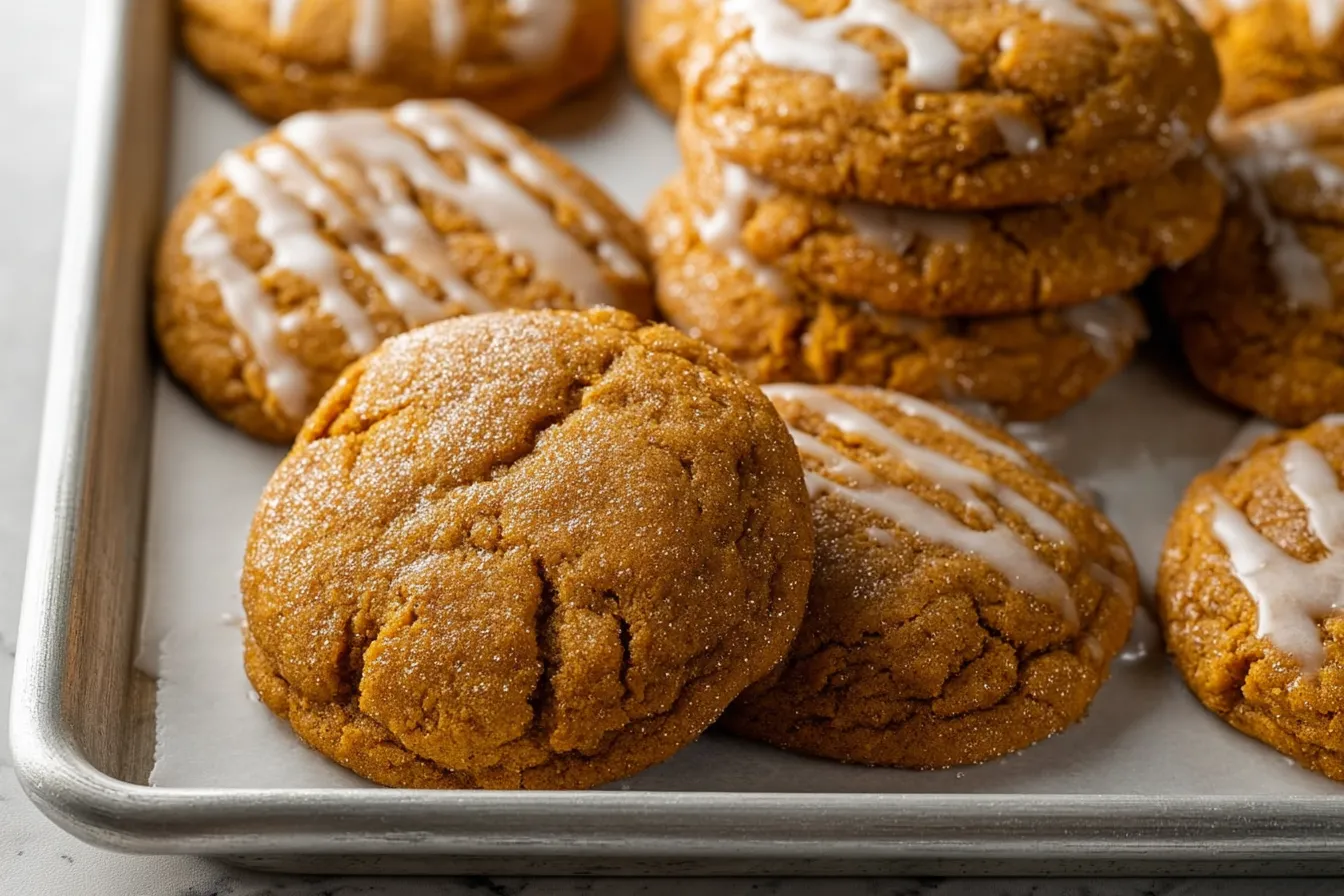 Soft & Chewy Pumpkin Maple Cookies