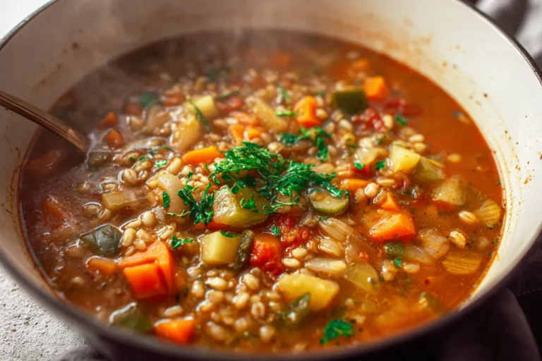 Vegetable Barley Soup