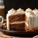 Warm Spiced Chai Cake with Vanilla Bean Frosting