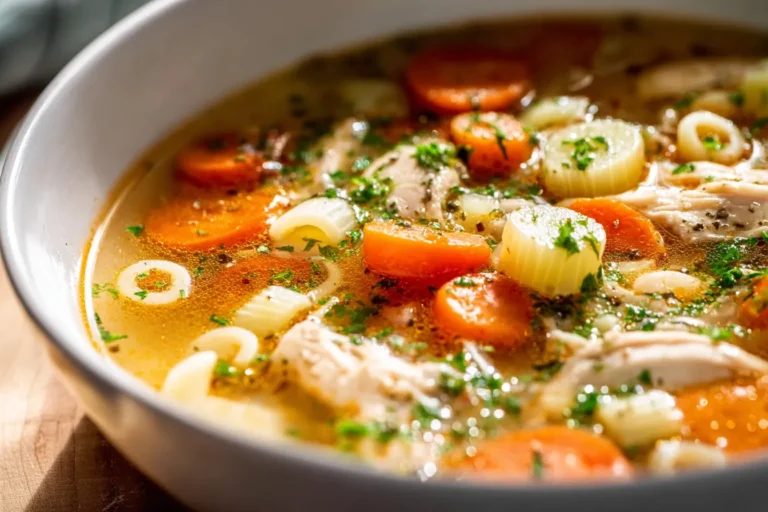 Authentic Sicilian Chicken Soup Recipe