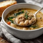 Authentic Tuscan White Bean Soup Recipe