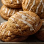 Bakery Style Pumpkin Cookies with Maple Glaze