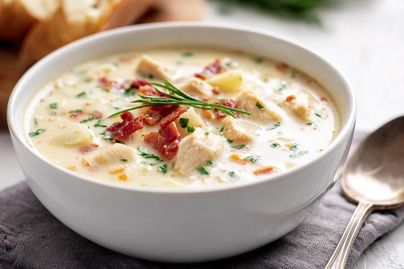 Creamy Chicken Potato Soup
