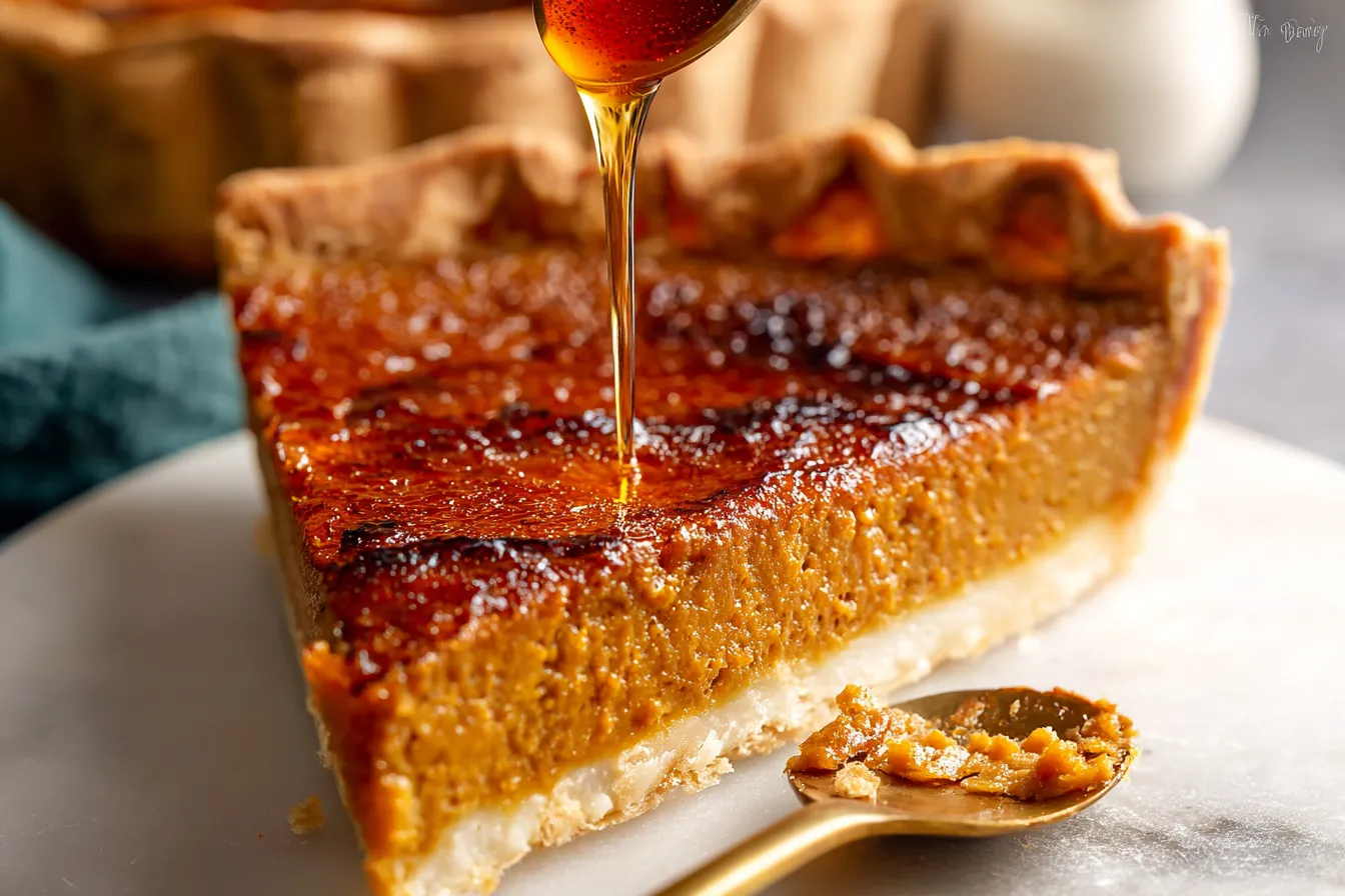 Decadent Pumpkin Crème Brûlée Pie
