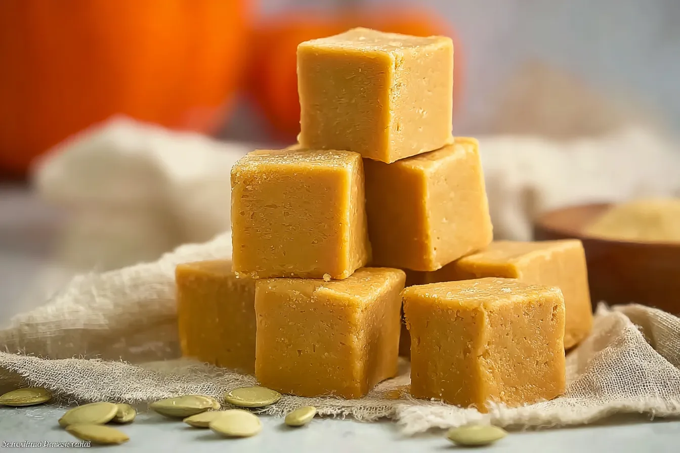 Easy 5 Ingredient Pumpkin Fudge
