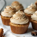 Easy Brown Butter Chai Latte Cupcakes