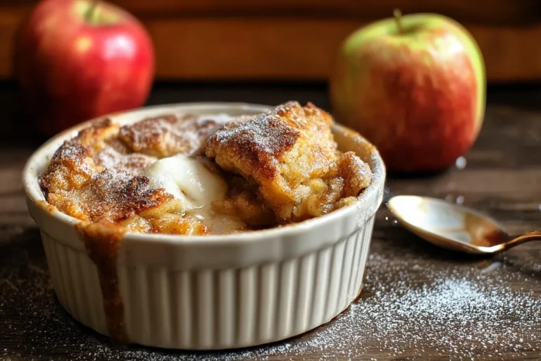Easy Homemade Apple Cobbler with Cinnamon Sugar Crust