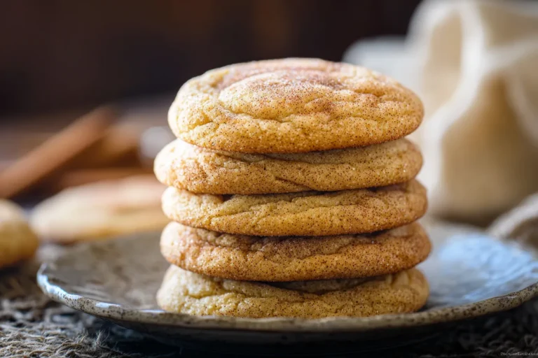 Easy Maple Cinnamon Snickerdoodles