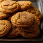 Easy One Bowl Maple Pumpkin Cookies